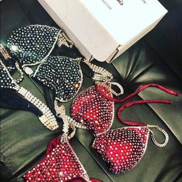 Custom Buff Bikini made for Fitness Competitions - Picture 3 of 8